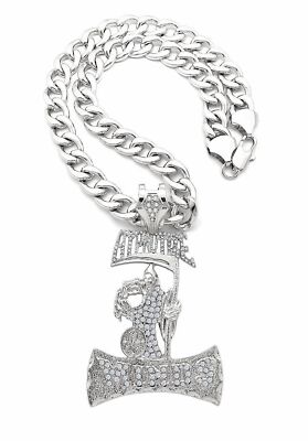 Hip Hop Iced Hypnotize Minds Pendant & 11mm 20