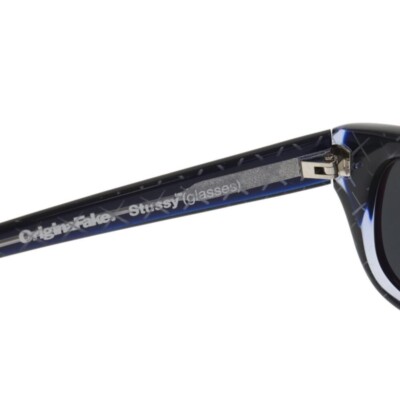 Stussy X Original Fake Sunglasses Michael Kaws Black Unused With