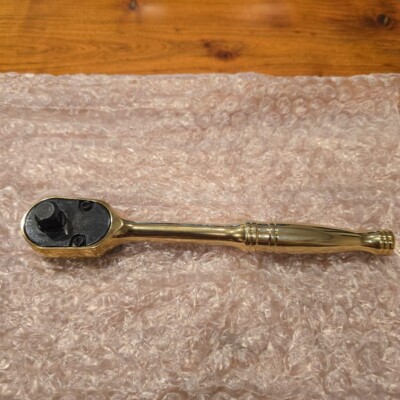 Snap On Limited Edition Gold 95th Anniversary 3/8” Ratchet F80XCV
