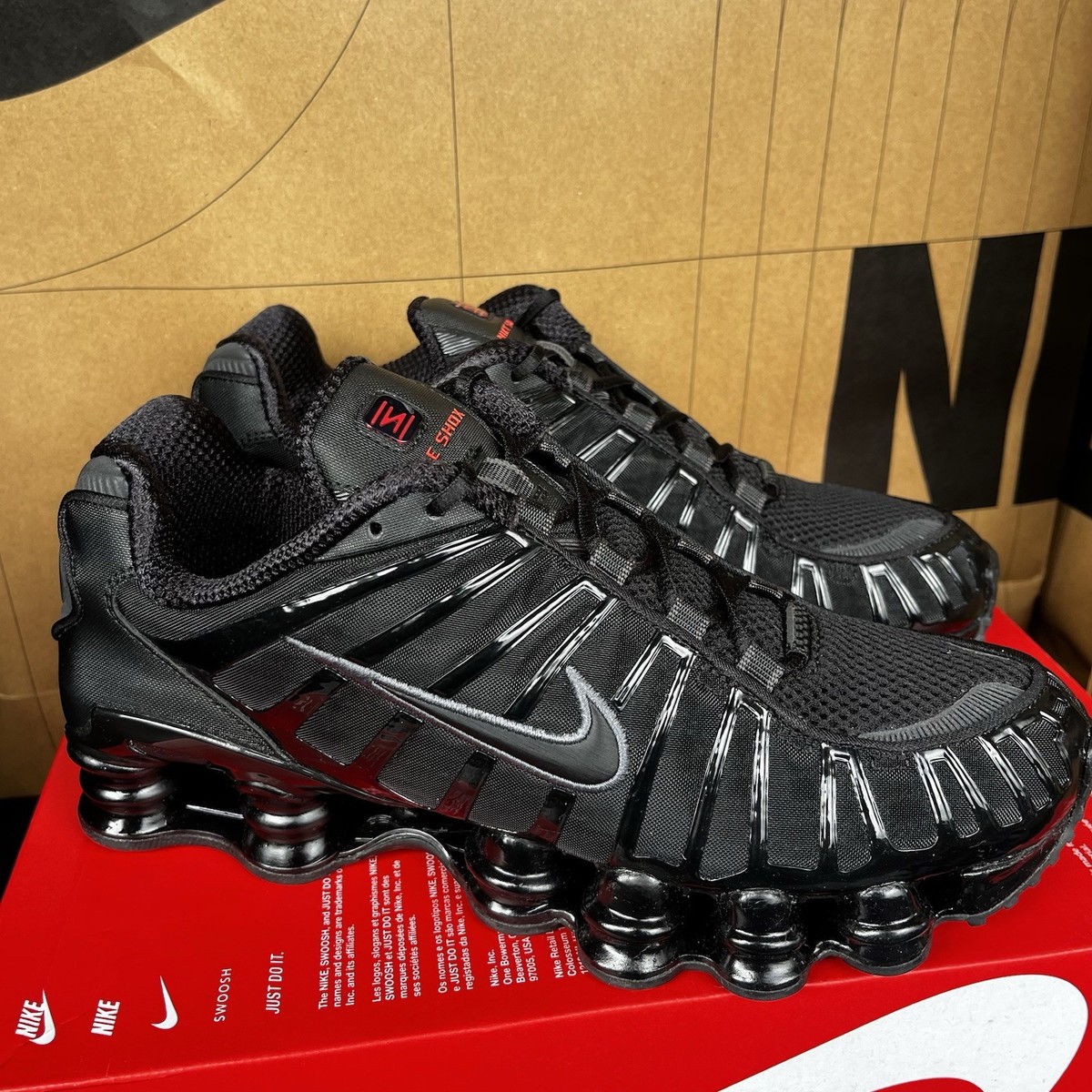 Size 8.5 - Nike Shox TL 2019 Black W for sale online | eBay