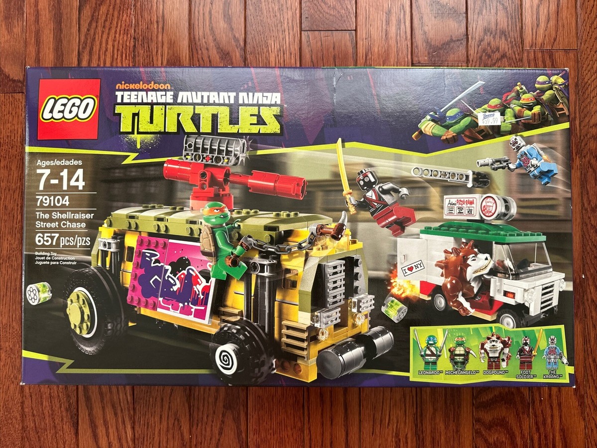 NEW LEGO Teenage Mutant Ninja Turtles The Shellraiser Street Chase