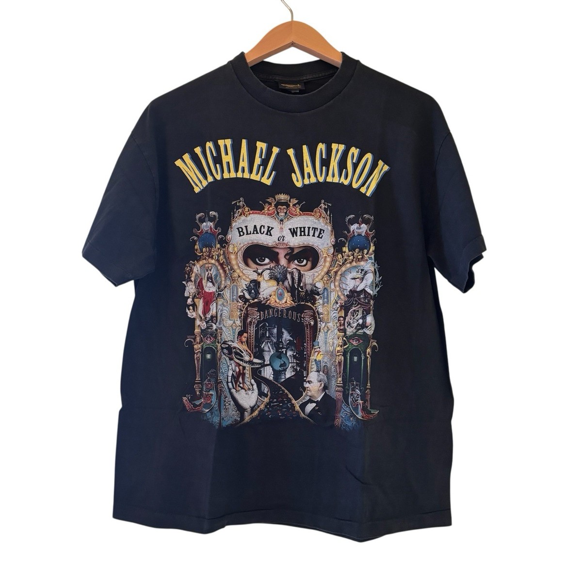 VTG Michael Jackson Black Or White Dangerous World Tour Modern