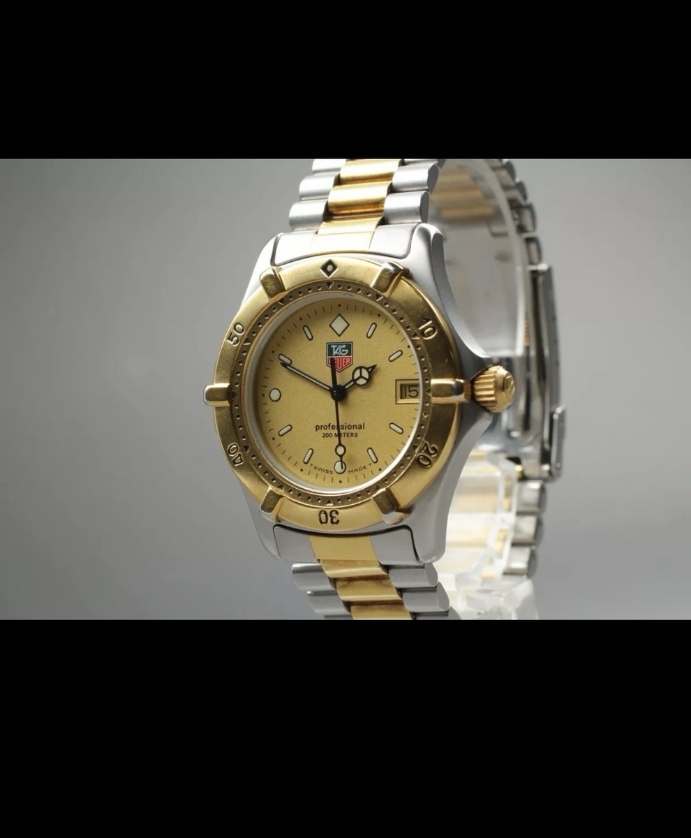 TAG Heuer 2000 Gold Unisex Adult Watch - 964.006 for sale online