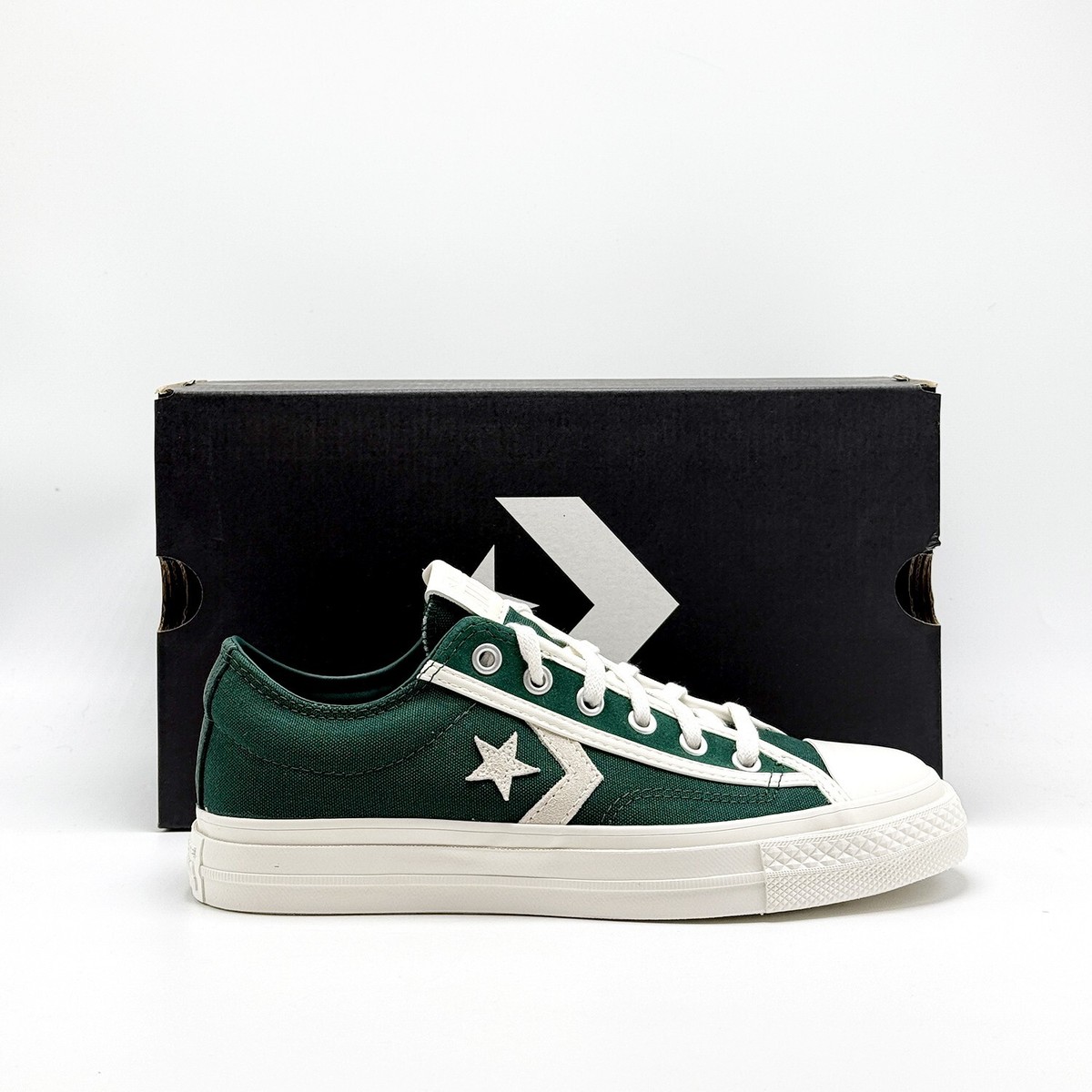 NEW* Unisex CONVERSE Star Player 76 LUXE LOW TOP Green Envy