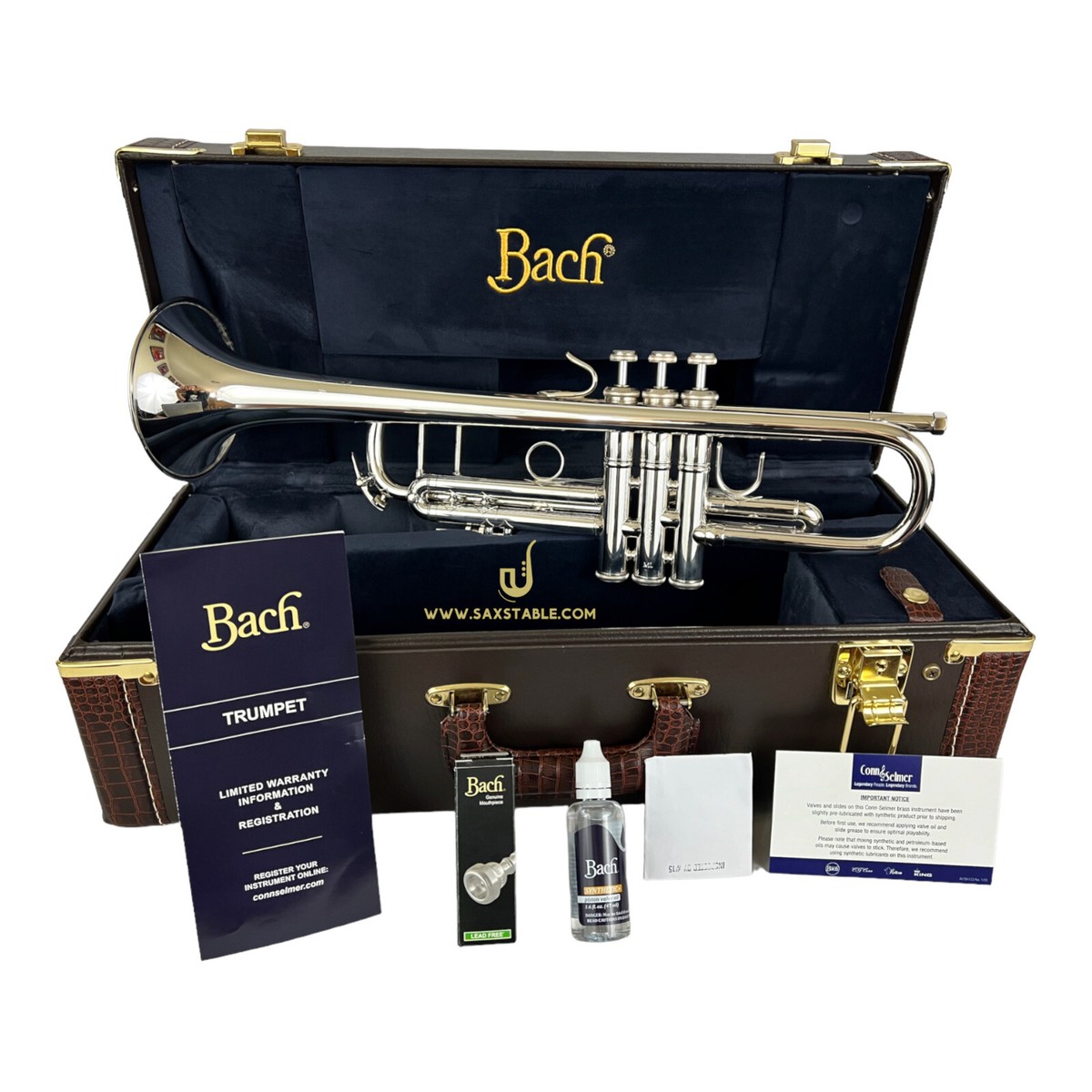 Bach Stradivarius 180S37 Silver Pro Trumpet READY TO SHIP
