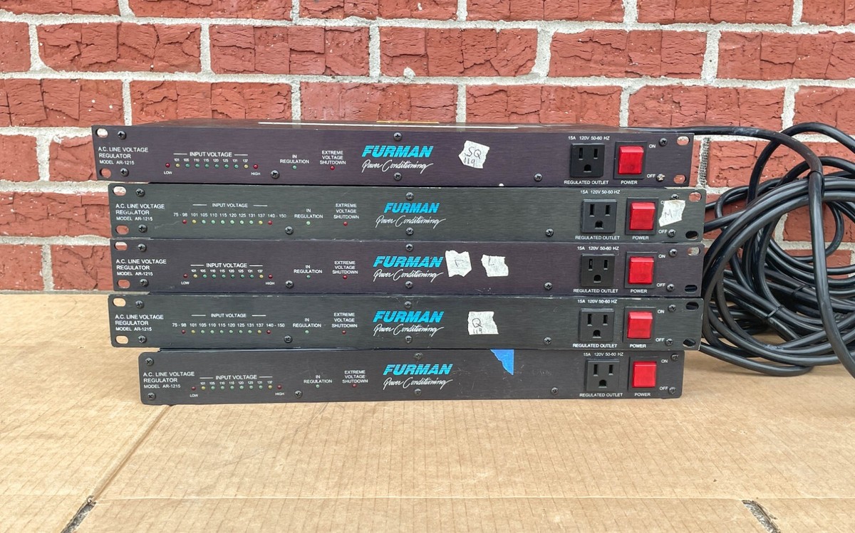 Furman AR-1215 AC Line Voltage Regulator Vintage Rare | eBay