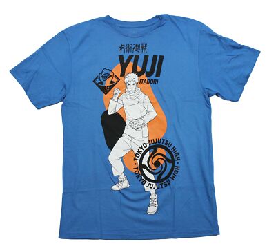 Jujutsu Kaisen New Adult T-Shirt - Yuji Itadori Striking Stance | eBay