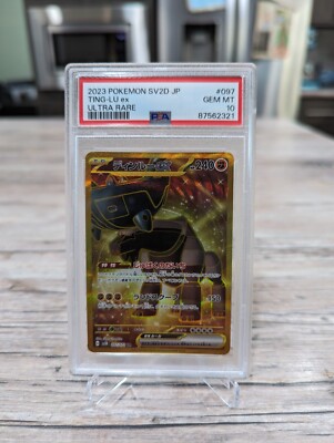 PSA 10 Ting-Lu ex UR 097/071 SV2D Clay Burst Pokemon Card Japanese