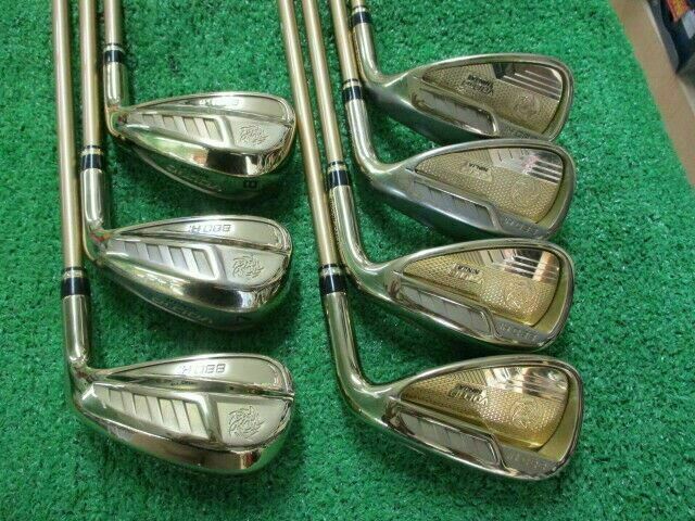 KATANA VOLTiO NINJA 880Hi GOLD 7PC Speeder SR-FLEX IRONS SET GOLF