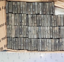 汉密尔顿印刷类型、切口和打印块| eBay