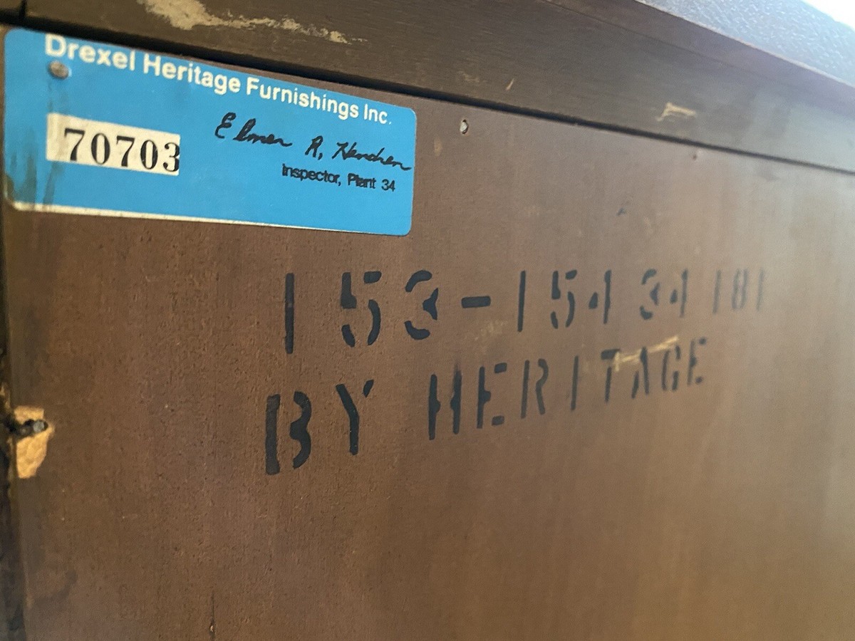 Vintage Drexel Heritage Sketchbook Credenza Sideboard Buffet | eBay