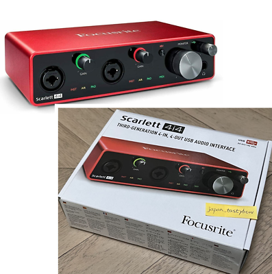 Buy Focusrite Scarlett 4i4 3rd Gen 4x4 USB Audio Interface online