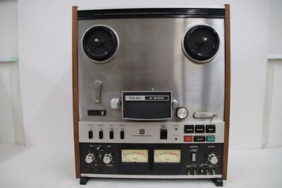 US Duty Free) TEAC A-6100 REEL TO REEL TAPE RECORDER Open Reel