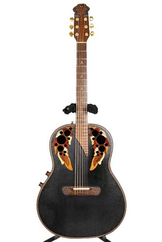 Ovation Celebrity Plus E-Acoustic Guitar CS24P-ABLKW, Blackwd