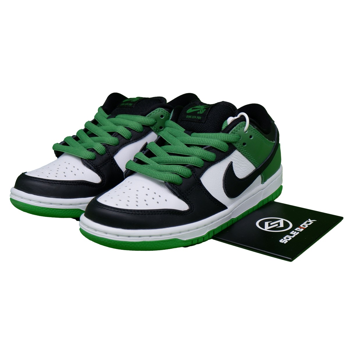 Nike Dunk SB Pro 'Classic Green' Black and Green Toe Board Shoes