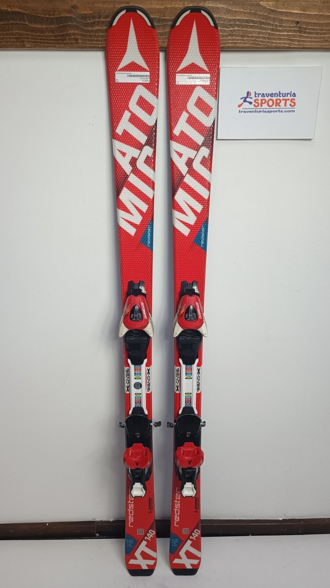 Atomic Redster XT 140cm Ski + Atomic 7.5 Bindings Winter Sport | eBay