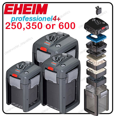 EHEIM PROFESSIONAL 4 250 350 600 4+ External Aquarium Filter FISH
