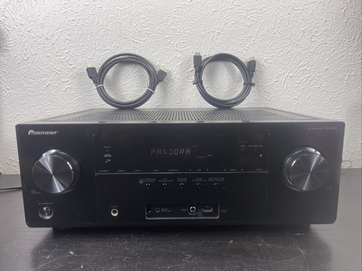 Pioneer Vsx-822-k 450w 5.1-channel Network Ready AV Receiver for