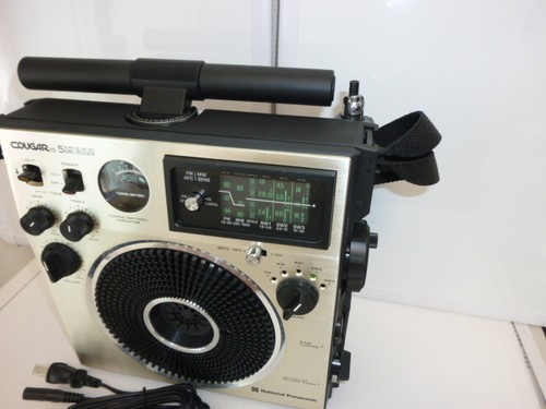 Panasonic National Cougar 115 RF-1150 FM/AM Radio 5-Band Receiver