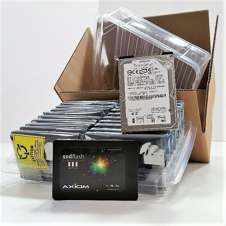 2.5” SSD Laptop Hard Disk Drive Clamshell 20-Count Shipping