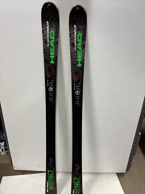 HEAD NATURAL INSTINCT Raw Natural Instinct Pro SKIS SIZE 163 CM