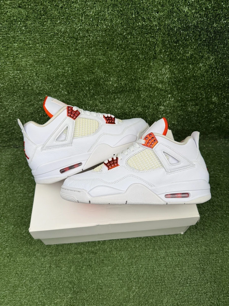 Jordan 4 Retro Orange Metallic for Sale - Authenticity Guaranteed
