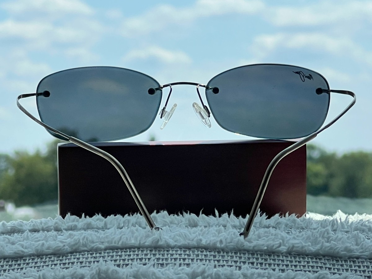 Maui Jim Wailea MJ 503 02 - Titanium Flex Sport Frame - Grey