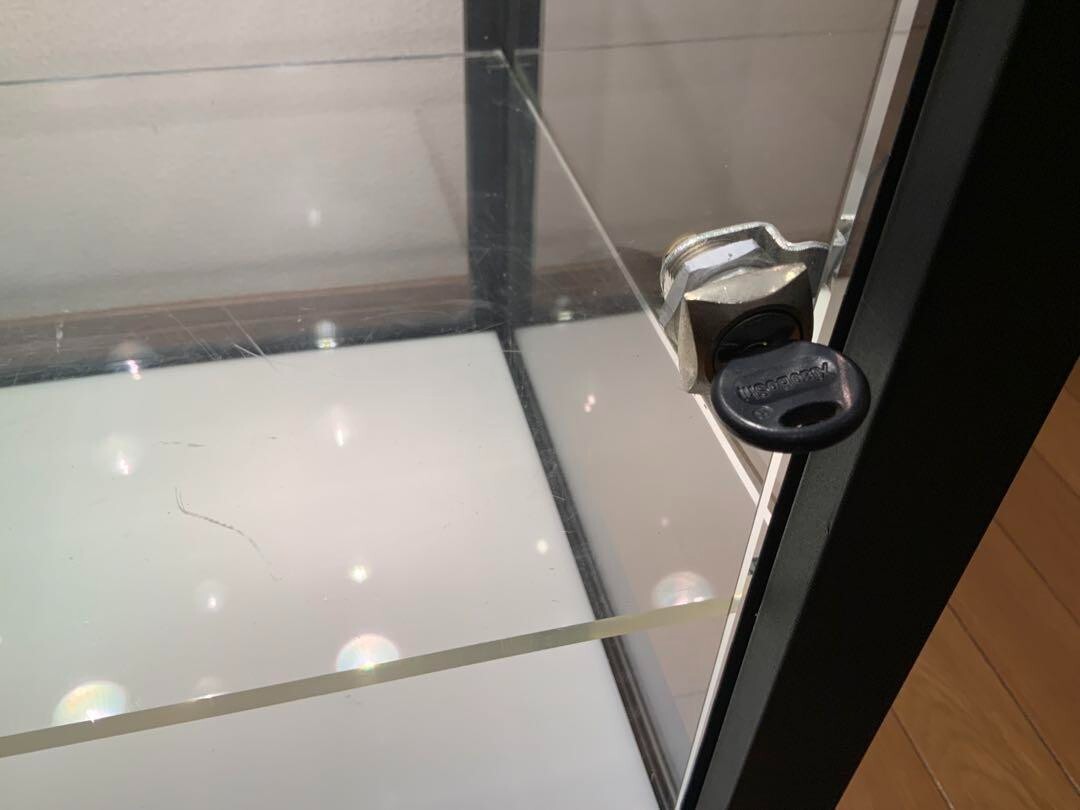 Oakley sunglasses case cabinet display 3 tiers for store use