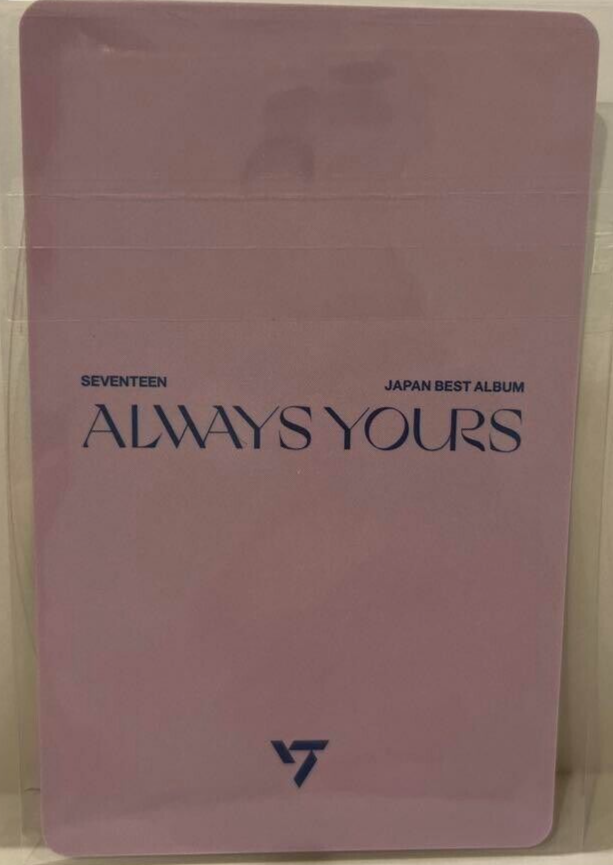SEVENTEEN 会場限定 weverse 未開封 always yours SEVENTEEN 会場限定