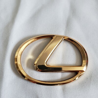 Lexus Gold Emblem (3.75