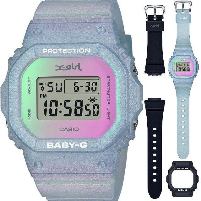 Casio G-Shock x X-girl Collaboration Ladies Watch BGD-565XG-2 | eBay
