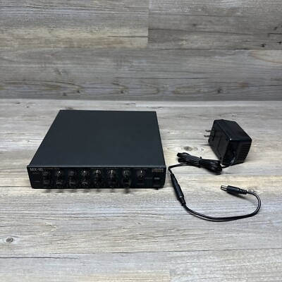 BOSS Pro MX-10 10 Channel Mixer With Adapter Made in Japan ZE93250