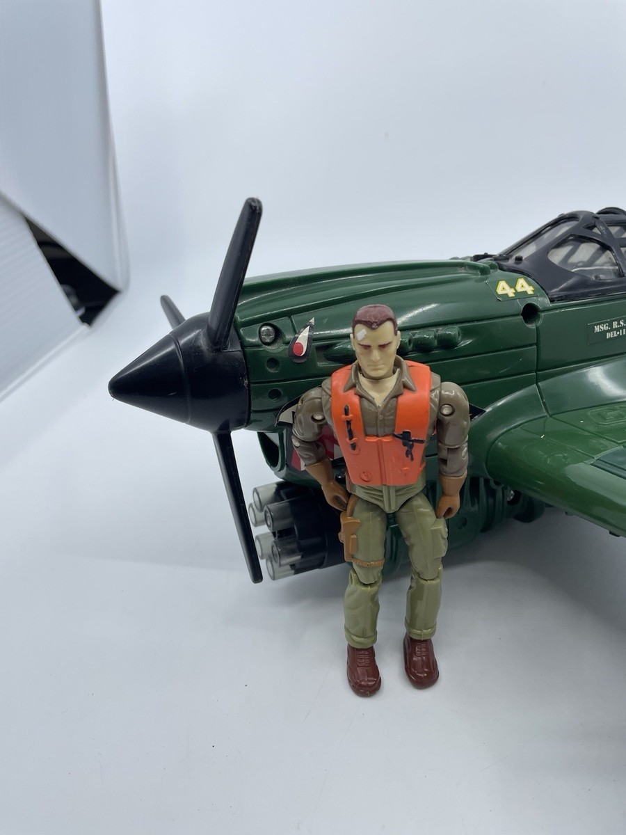 Vintage GI Joe Sgt. Savage P-40 Warhawk WWII Toy Plane HASBRO | eBay
