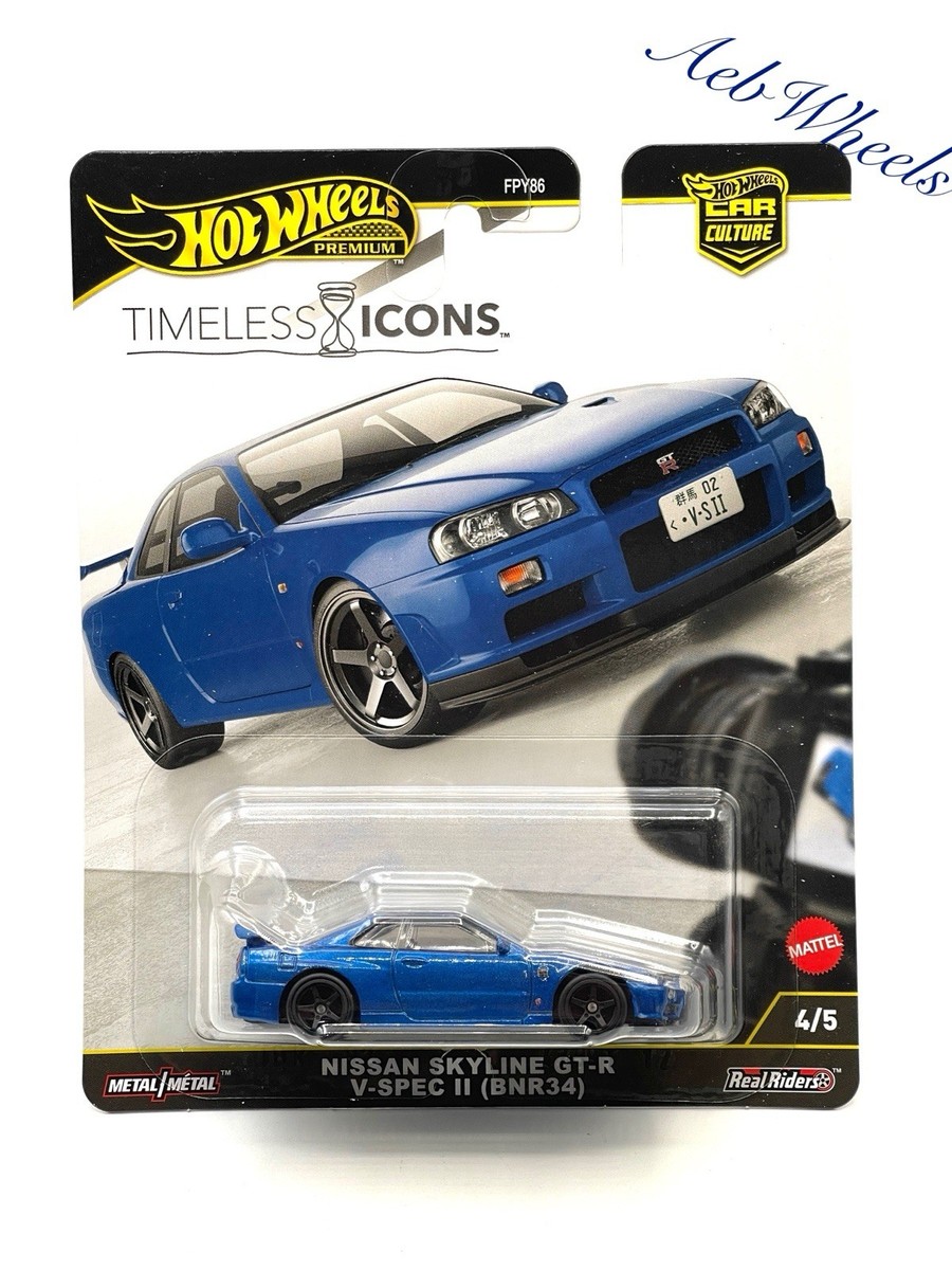 Hot Wheels Car Culture Timeless Icons Nissan Skyline GT-R V-Spec