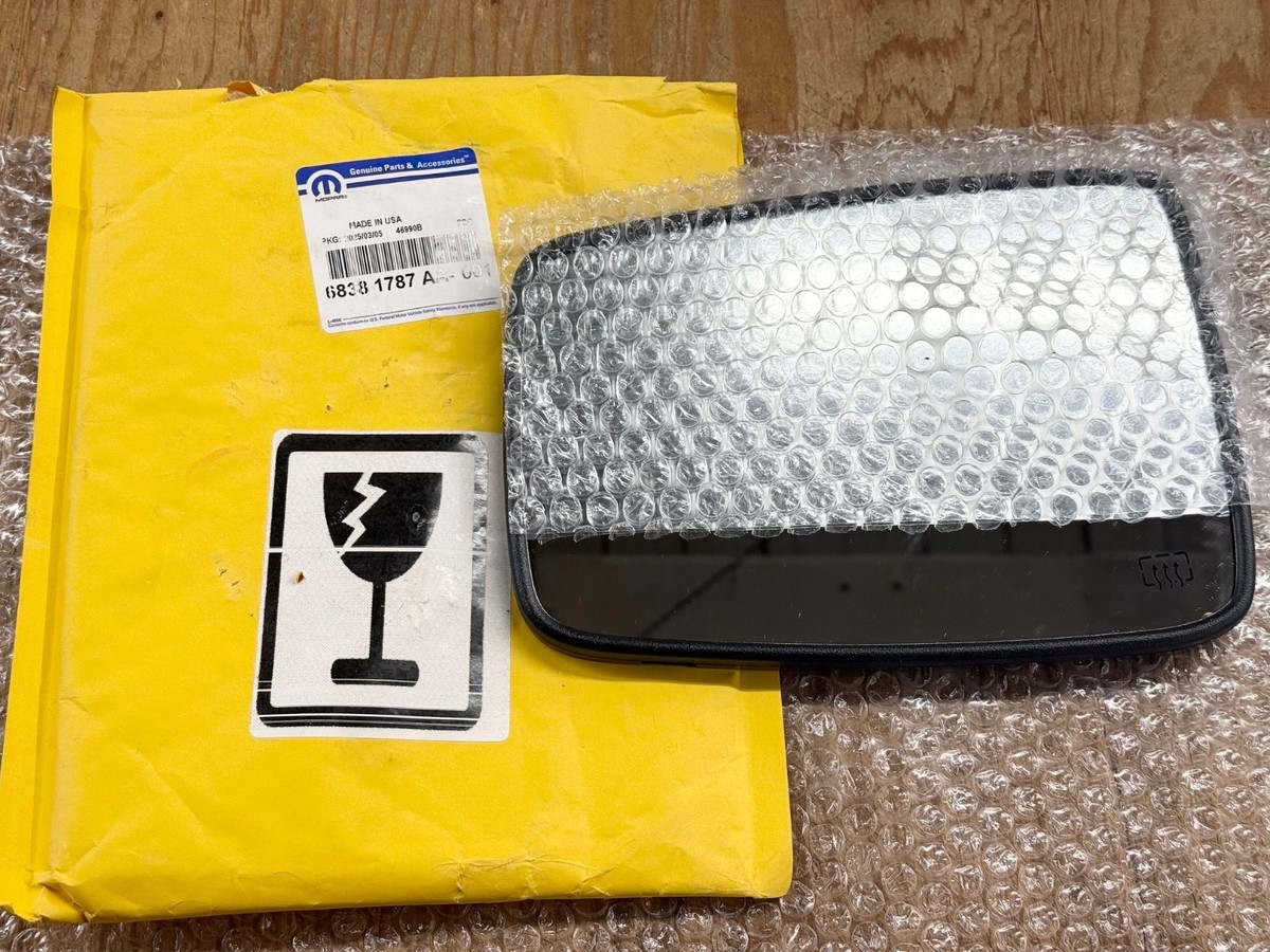DRIVER SIDE POWER HEATED MIRROR GLASS 17-24 RAM 1500 2500 OEM