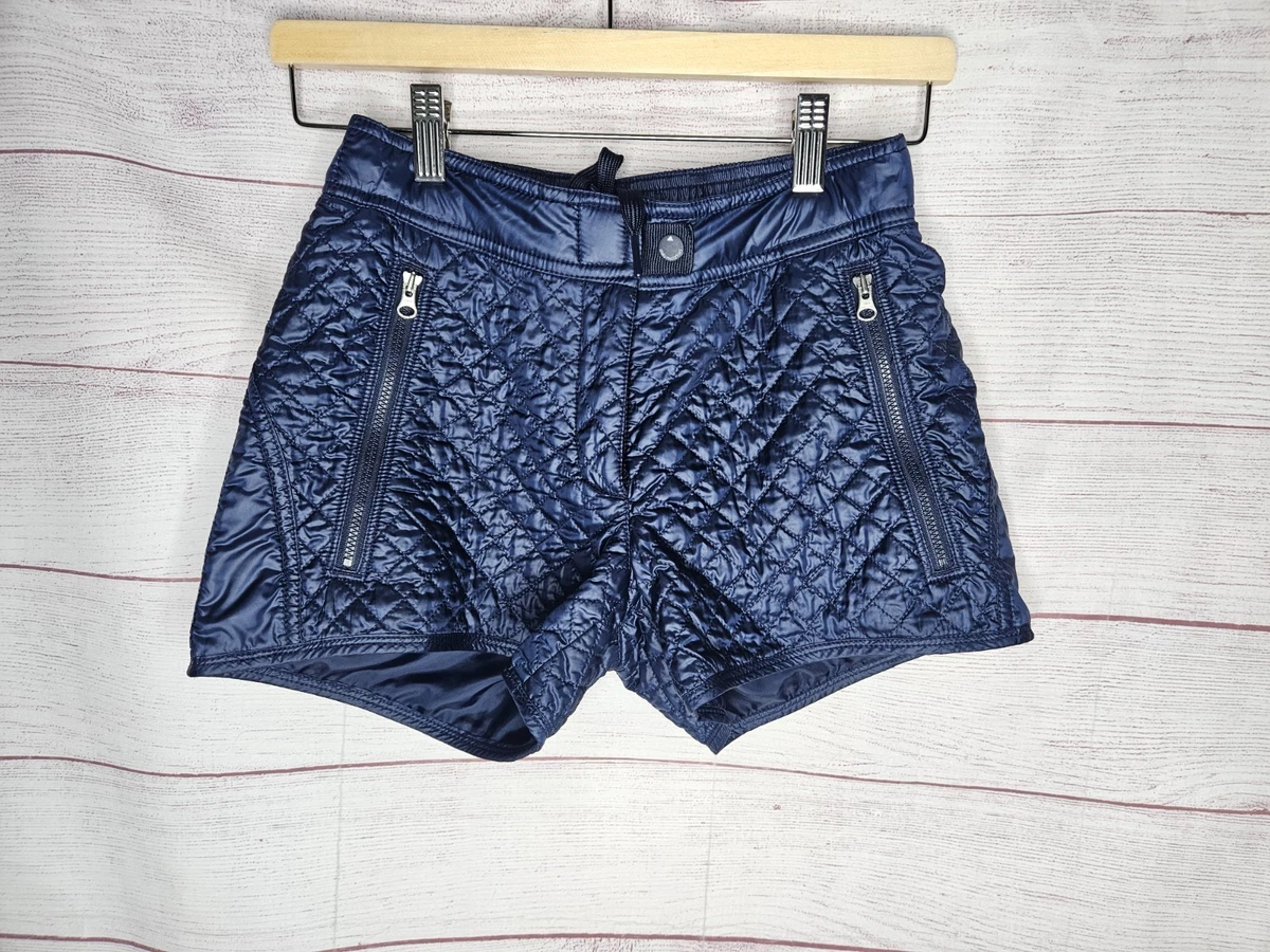 Stella mccartney adidas Women Shorts Quilted Navy Nylon Size XS | eBay