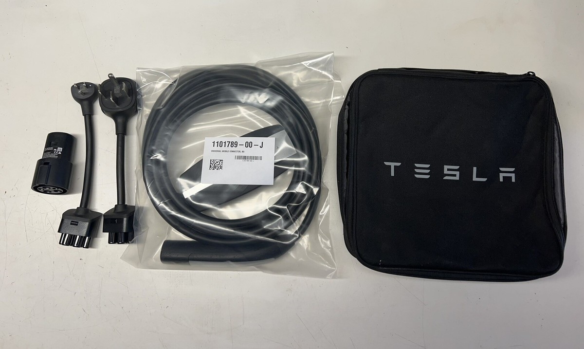 TESLA Gen 2 Mobile Connector Bundle Charger Kit w/110V, 240V