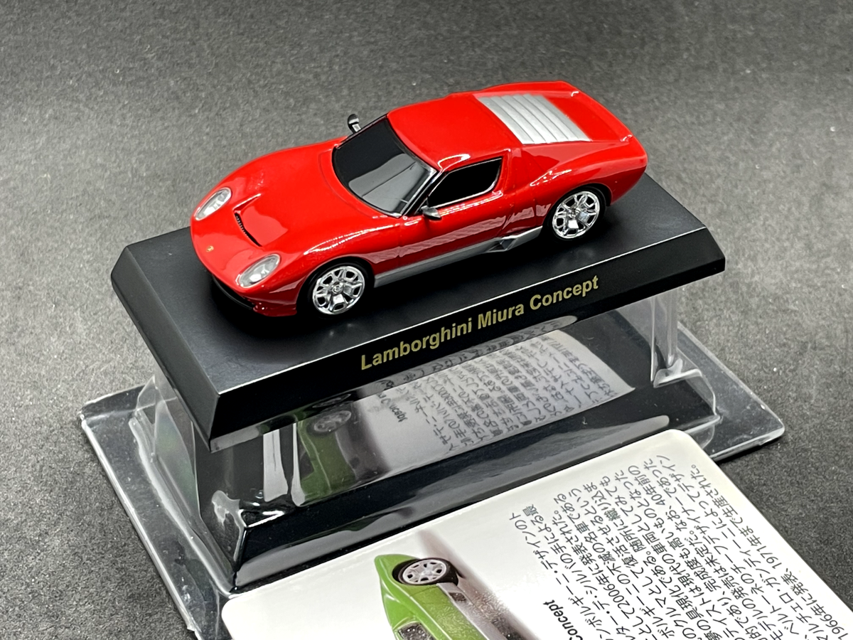 Kyosho 1/64 Lamborghini collection3 Miura Concept red diecast