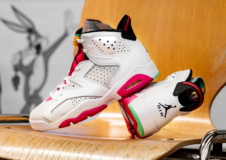 Air Jordan 6 Retro Hare Neutral Grey White Bugs Bunny CT8529-062