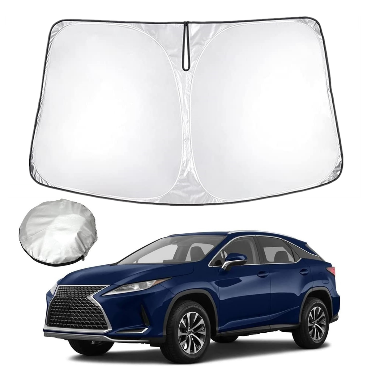 For 16-24 Lexus RX350 RX350L RX450h Front Windshield Sun Shade
