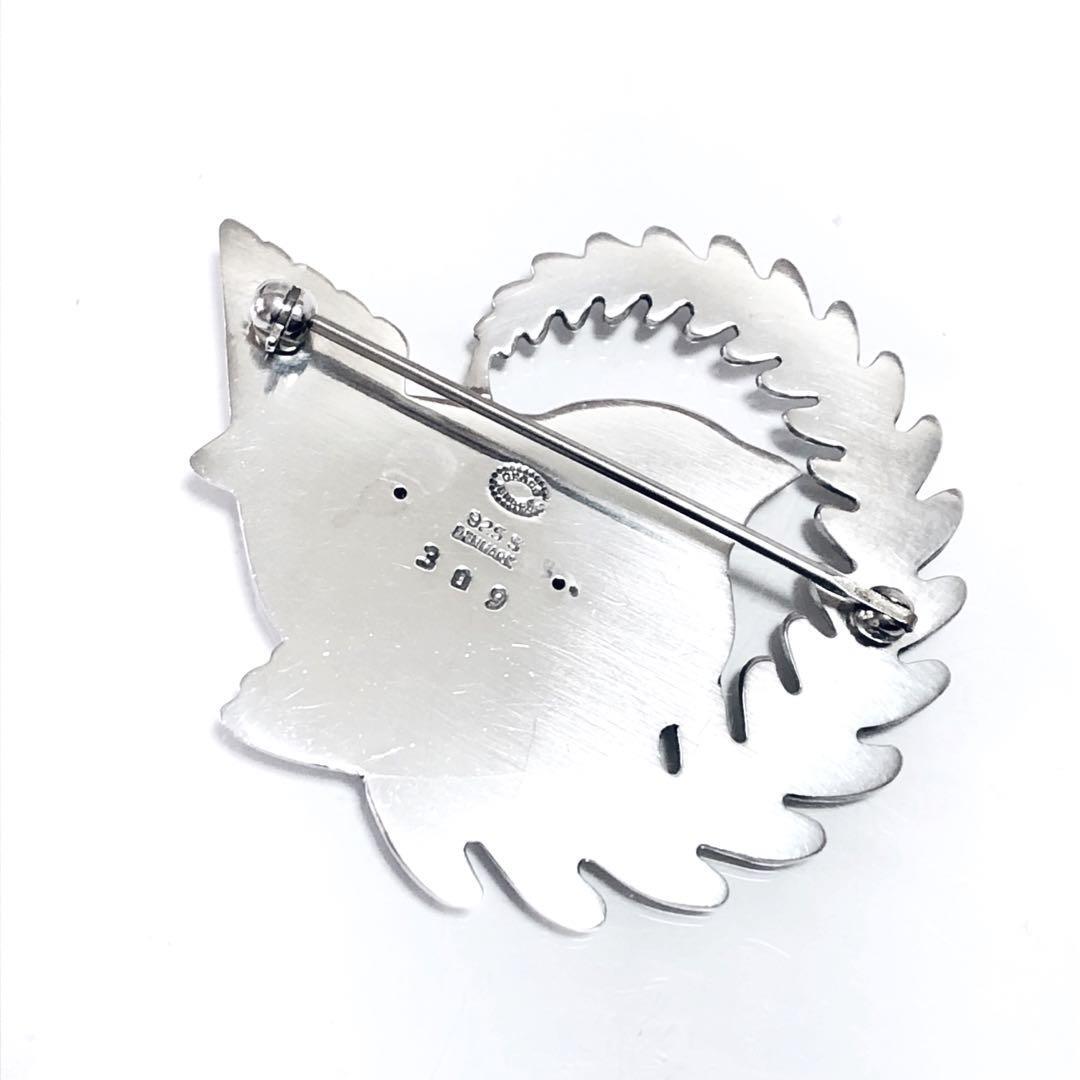 GEORG JENSEN 309 鳥 バード ブローチ O2410066 【公式通販】