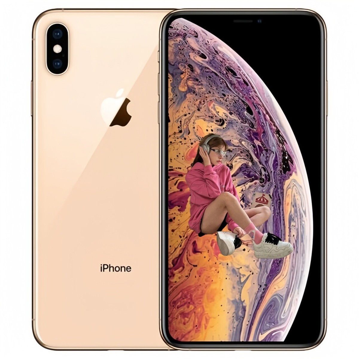 Apple iPhone XS 64GB SIMフリー ひび割れあり ジャンク 【公式通販】