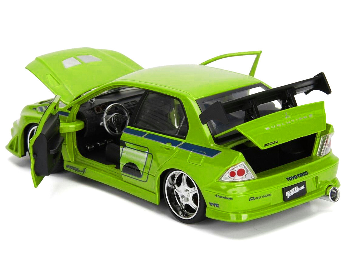 Jada Mitsubishi Lancer EVO VII Green 