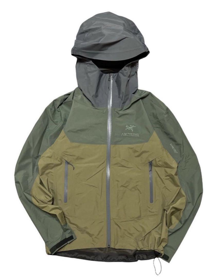 ARC'TERYX Beta SL x BEAMS Field Jacket Parka Green Multi Size-M