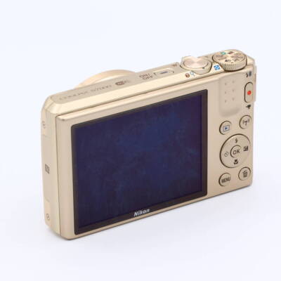 Near Mint-Nikon COOLPIX S7000 Gold 20x 16.0MP Camera English