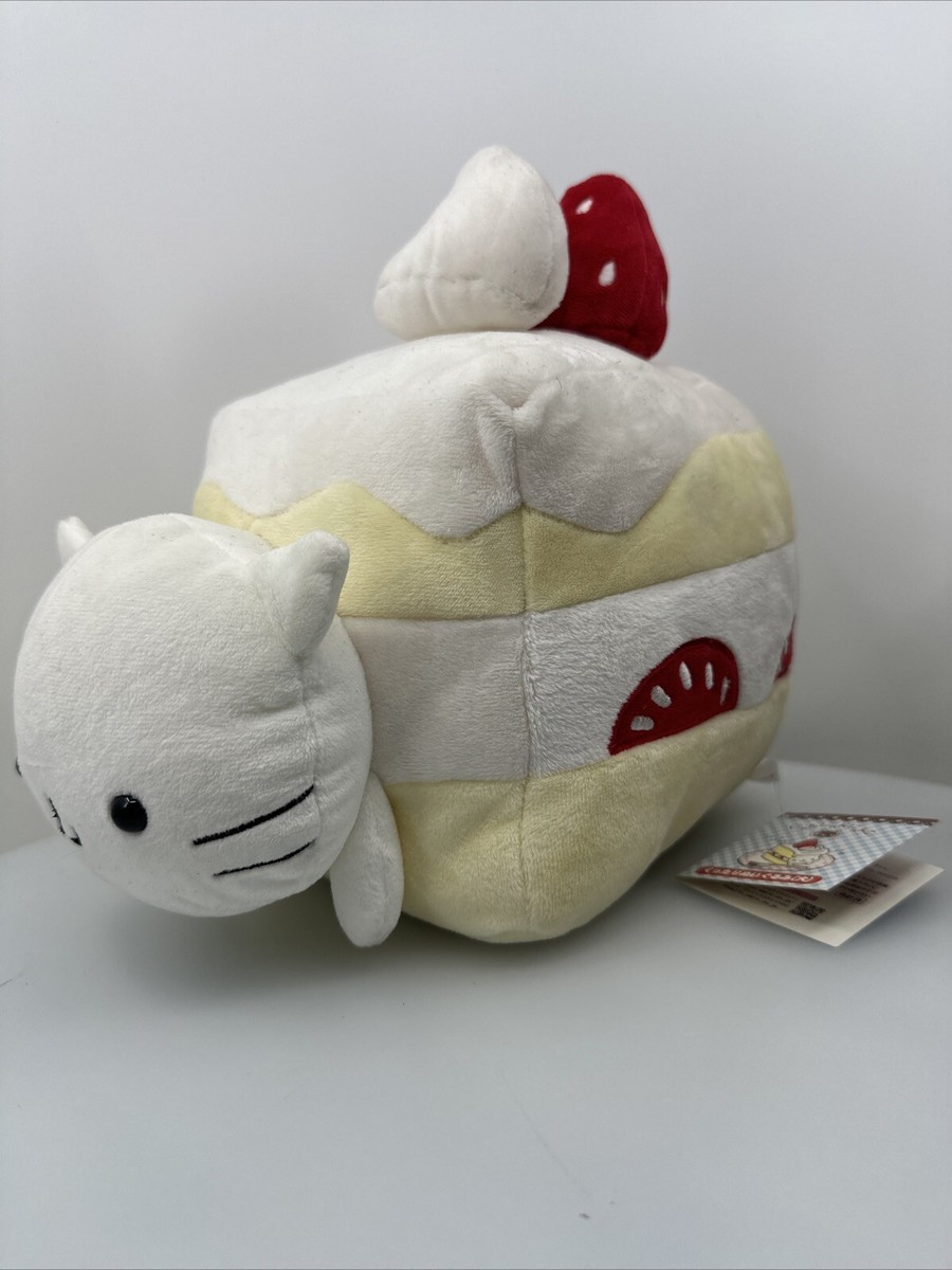 Nyan Nyan Nyanko Dessert plush 2007 Rare Cake Pie Strawberries