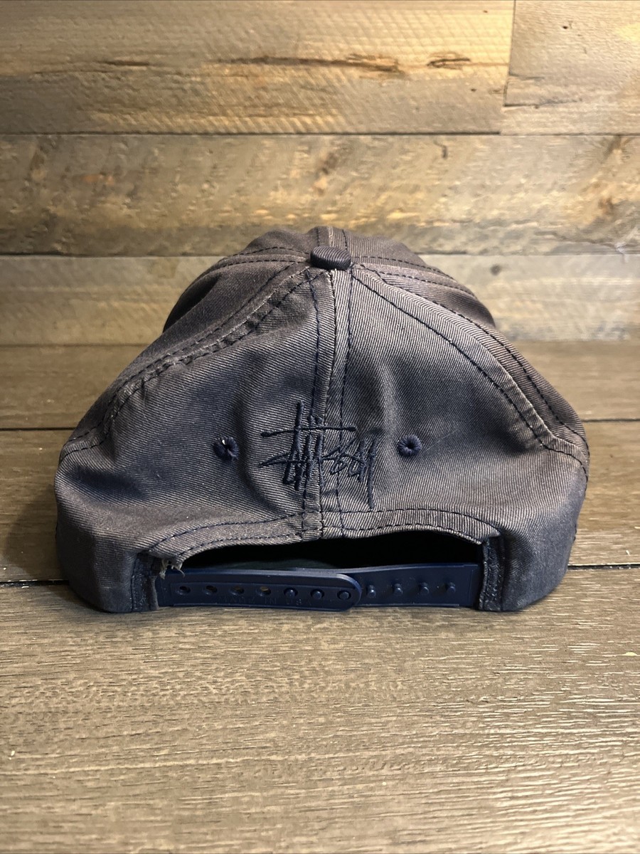 Vintage 90s Stussy Capz Crown Logo Snapback Hat Cap Made In USA | eBay