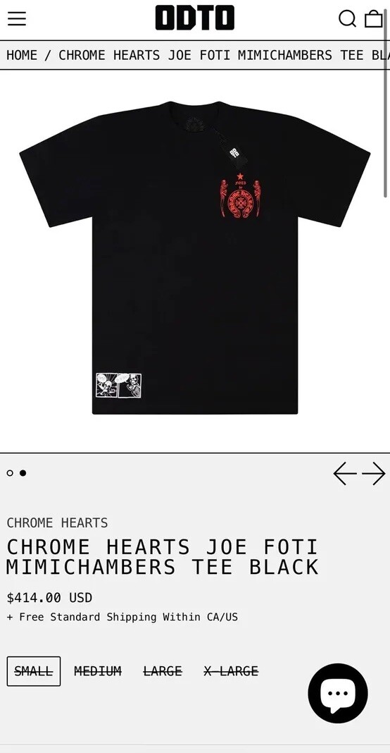 Chrome Hearts Shirt 2019 Japan Exclusive Osaka | Tokyo