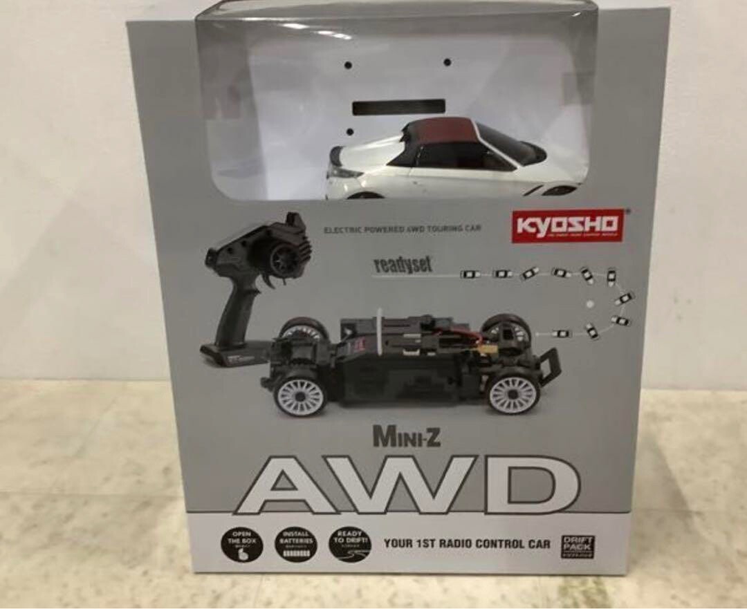 MINI-Z AWD Ready Set S660 Modulo X Honda Radio Control 1/27 Scale