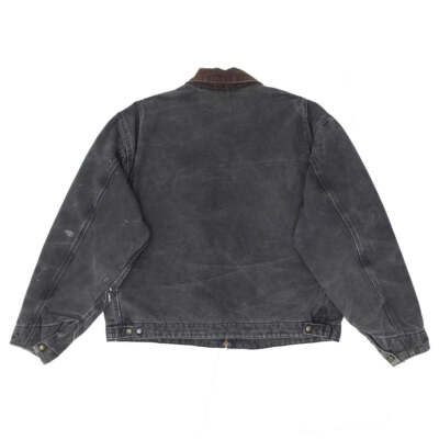 Vintage Carhartt J97 XL Black Blanket Lined Detroit Jacket Men's